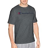 Champion Men's Classic Graphic Short Sleeve T-Shirt, Script Logo (Reg. Or Big & Tall)