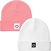 Paladoo 2Pack Baby Beanie Knit Toddler Hat for Girls Boys 0-8 Years