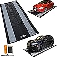 Seamax Floor Saver Plus18 Garage Containment Mat 7.10 x 18ft with Dual 18” Tread Reinforcement for Mid Size SUV and Sedan Car