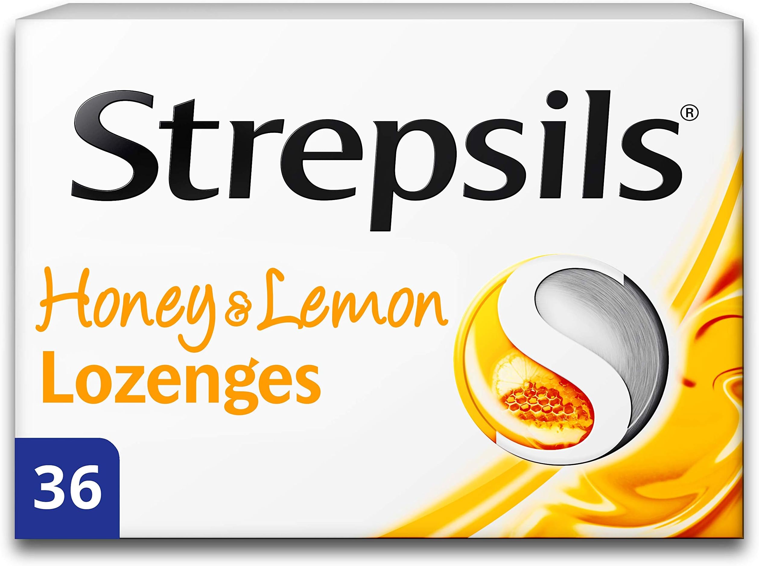 Strepsils Honey & Lemon Dual Action 16 Lozenges