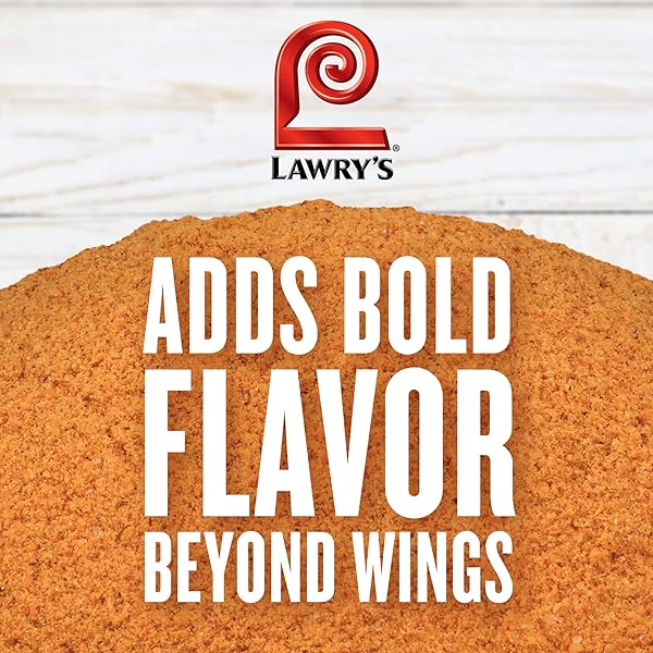 LAWRY’S MANGO HABANERO WINGS SEASONING MIX, 21.75 OZ – ONE 21.75 OUNCES OF MANGO HABANERO DRY RUB SEASONING FOR A SWEET, SPICY FLAVOR – BEST ON CHICKEN WINGS AND FRIED FOODS