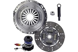 SOUTHEASTCLUTCH Clutch Kit And Slave (07-130S) | Compatible With F150 Pick Up Heritage XL XLT Lariat Base 1997-2008 4.6L V8 GAS SOHC 4.2L V6 | GAS OHV Naturally HD Woven Organic Sprung Disc