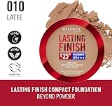 Rimmel Lasting Finish 010 Latte Compact Foundation SPF20 Matte Hydration view 2