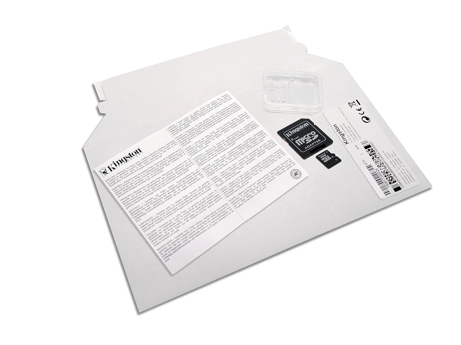 Kingston SDC GB Tarjeta de memoria microSDHC de GB color negro