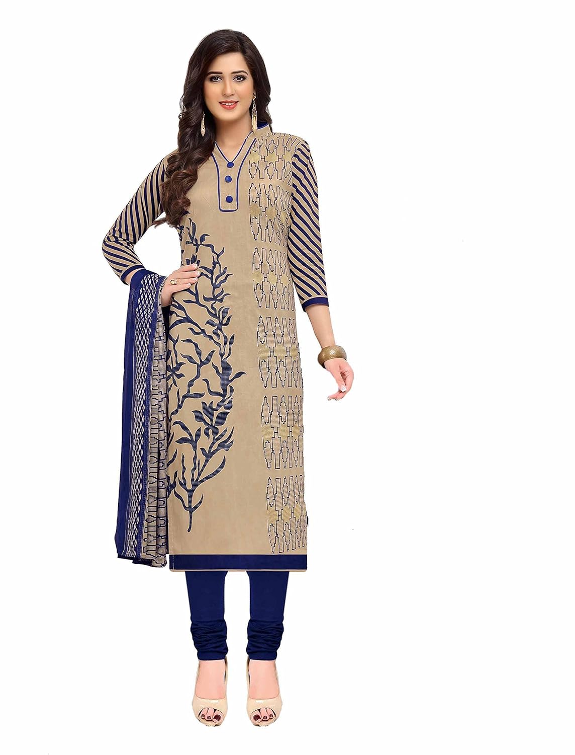 miraan women's dress material (band1606_multicolor_free size)