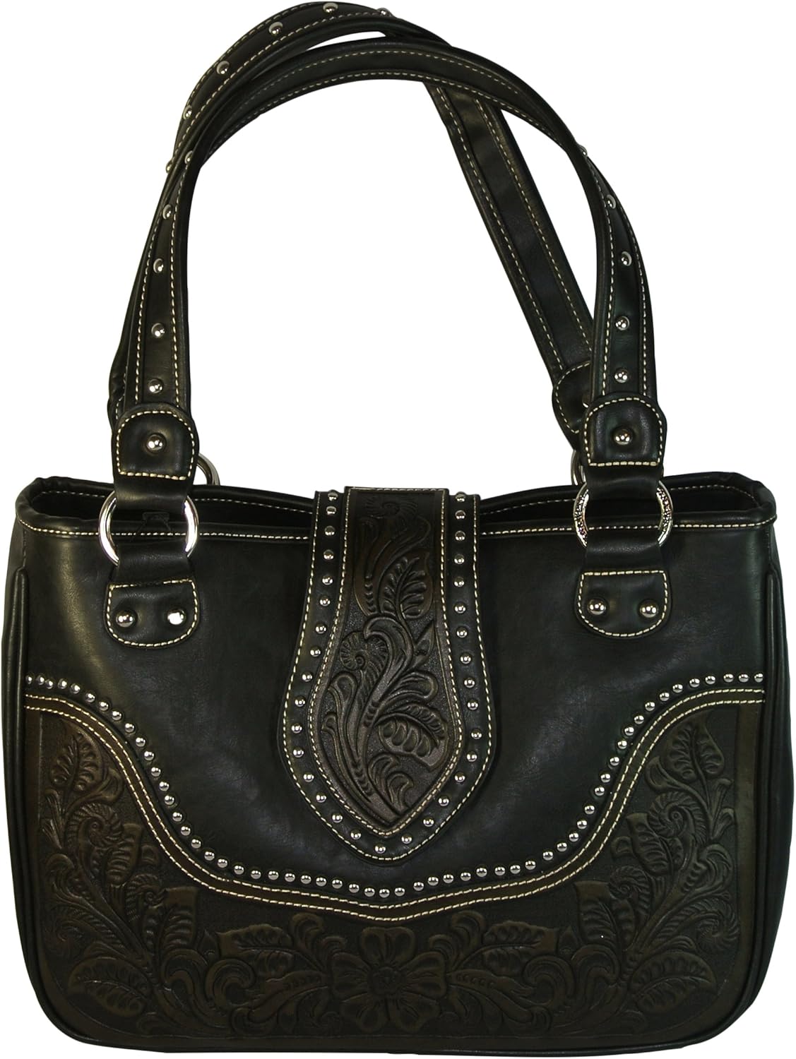 Amazon.com: Montana West Concealed Gun Carry Purse Tooled Leather