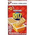 RITZ, Handi Snacks, Pack of 10, Individually Wrapped, School, Lunch, Crackers and Dip Made With Real Cheese, 27 g