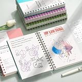 EMS HOI Notebook A5 Bullet Dotted Journal 300P 100gsm Purple Spiral view 6