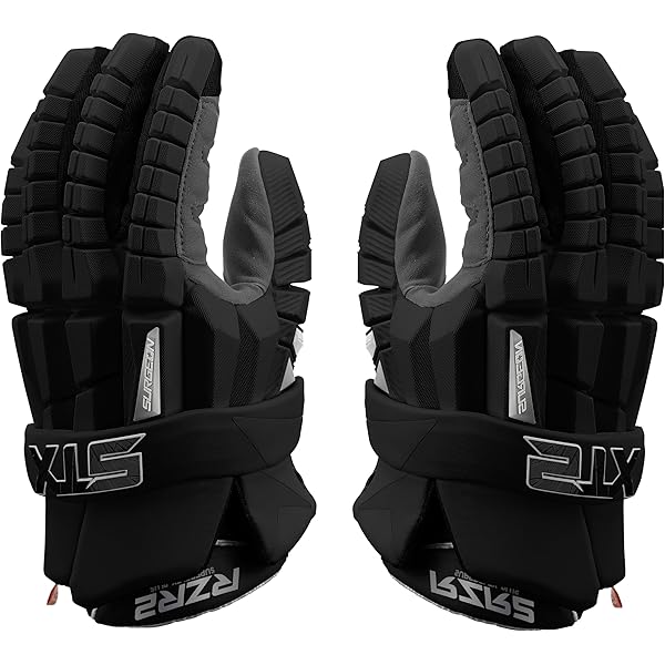 Amazon.com : STX LZR Lacrosse Gloves, Extra Small, Black, Pair 