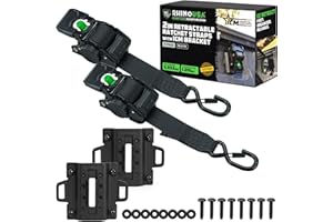 Rhino USA Integrated Cargo Magic Bed-Mounted Retractable Ratchet Straps for Ford Trucks (2015+ F-150 & 2017+ F-250) – BoxLink