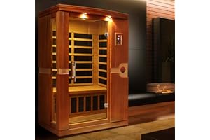 MAXXUS SAUNAS Maxxus Venice Elite 2-Person Ultra Low EMF (Under 3MG) FAR Infrared Sauna, Curb Side Delivery