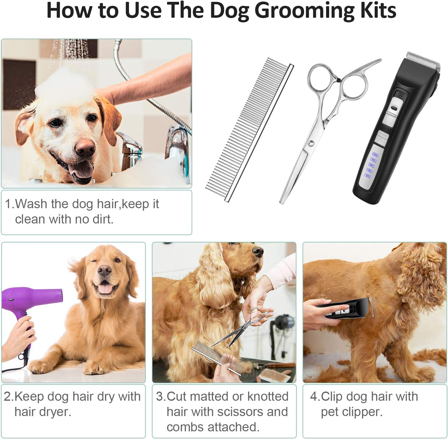 bousnic dog clippers reviews