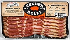 Tender Belly Thick Cut Bacon, Uncured, Seasoned with Freshly Ground Spices - Signature Dry Rub, 10 oz