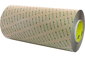 SOLES2DANCE One roll 12 inches Wide x 60 Yards Long of 3M 9472LE 300LSE Super-Strong Adhesive Transfer Tape. [9472-roll-12]