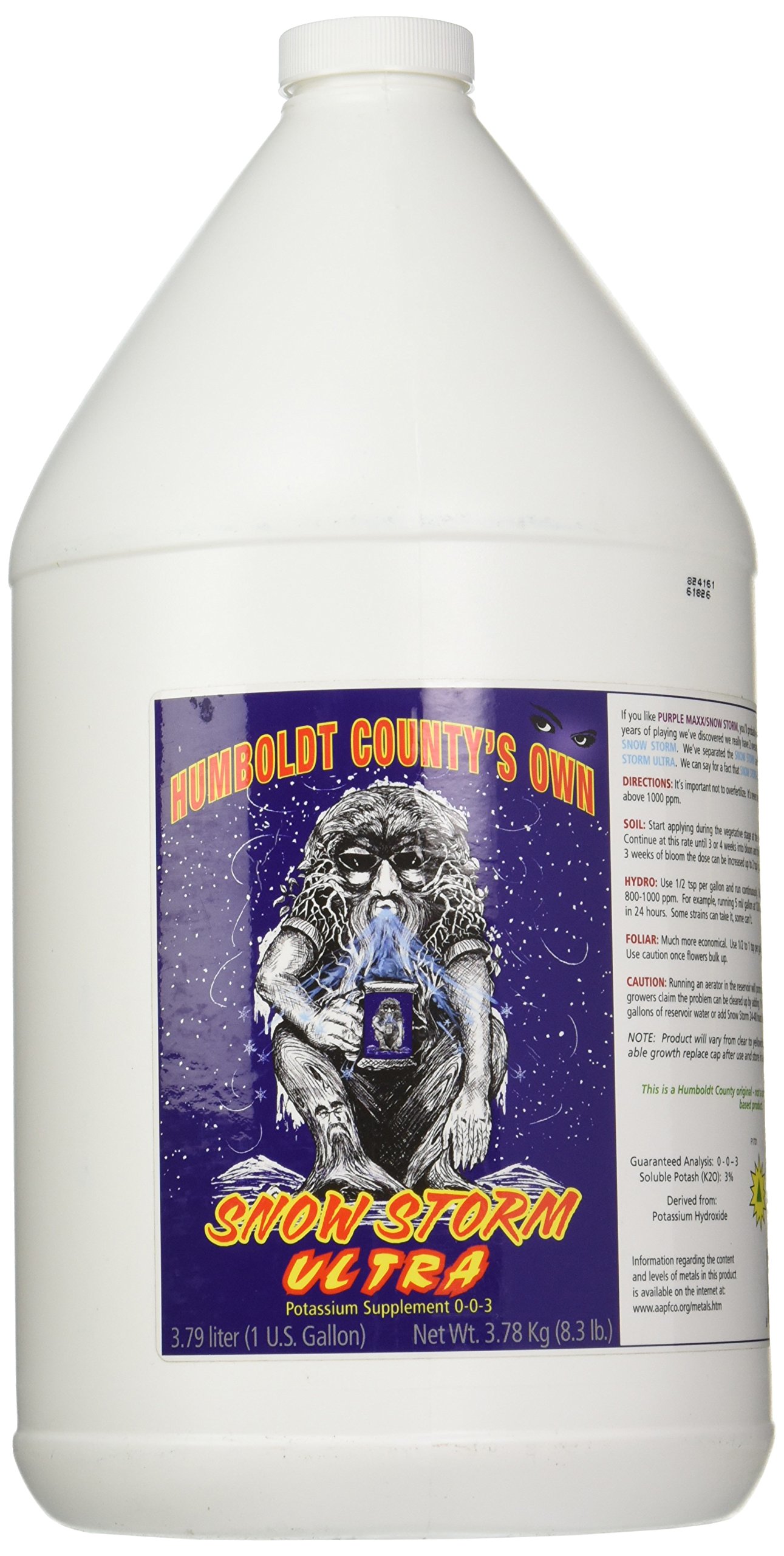 Photo 1 of Emerald Triangle ETSSGAL Snow Storm Ultra, 1 gal Nutrient, 1 Gallon, White