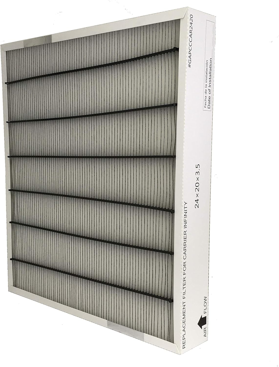 Atomic Compatible for Carrier GAPCCCAR2420 24x20 MERV 15 FILTER Cartridge Appliances