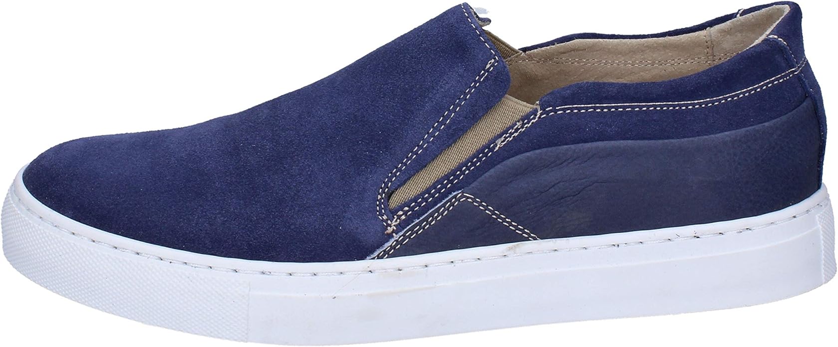OSSIANI LoafersShoes Men Suede Blue 6 UK Amazon.co.uk