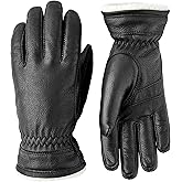 Hestra Buvika Deerskin Glove | Insulated 5-Finger Glove for Cold Weather & Everyday Wear