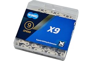 KMC X9SL Ti-N 9-Speed 9-Fach Kette, 114 Glieder, Roller Chain