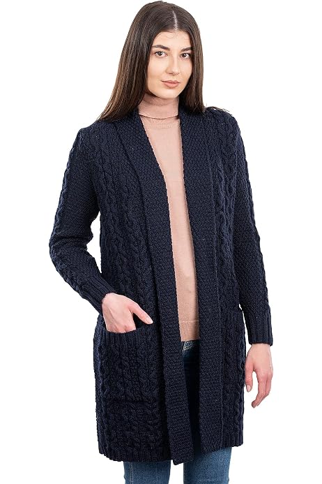 100% Merino Wool Ladies Irish Classic 