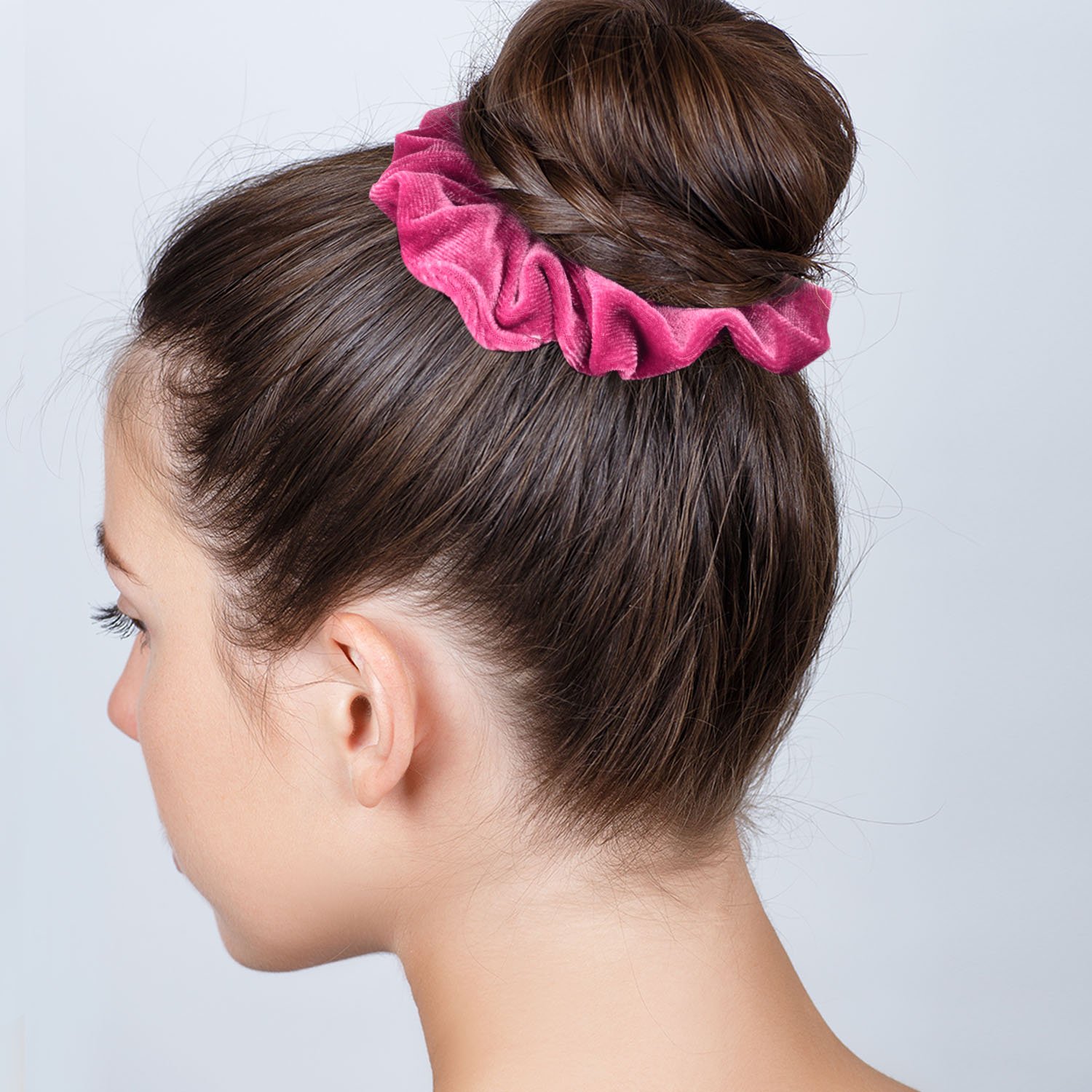 Whaline 12 Pack Hair Scrunchies Premium Velvet Scrunchy Elastic Hair Bands for Girls, Women Hair Accessories (12 Colors) : Beauty