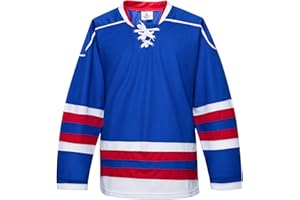EALER H900-E Series Blank Ice Hockey League Sports Practice Jersey for Men Training and Boy- Adult and Youth