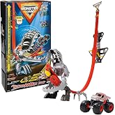 Monster Jam ThunderROARus Drop Playset with Exclusive Monster Truck, Over 6 Feet Tall, Lights &amp; Sounds, Kids Dinosaur Toys for Boys and Girls Ages 4 and Up