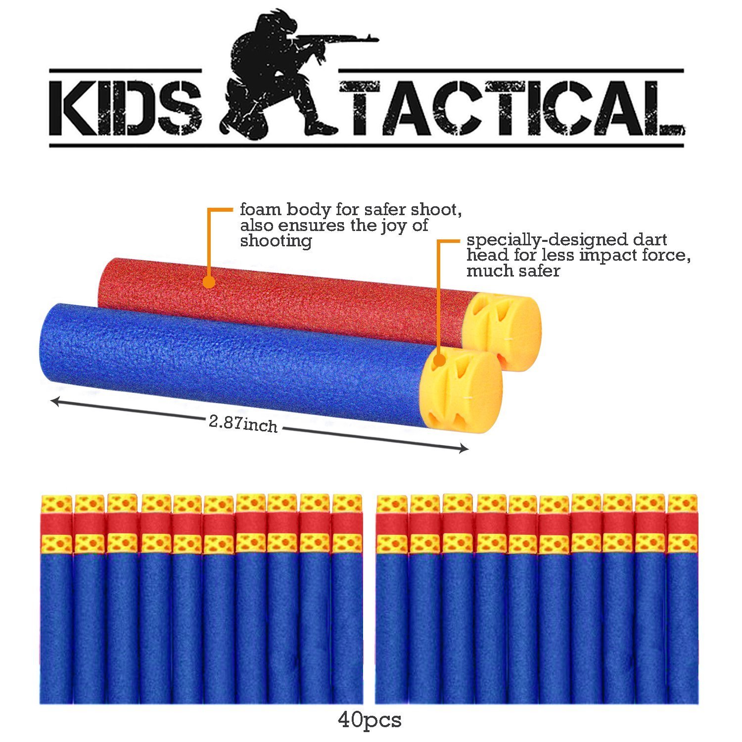 Merryxgift Taktische Weste, Taktische Weste Jacke Kit für Nerf Gun N-Streik Elite-Serie mit 40Pcs Darts Kugeln, 2Pcs 12-Dart Quick Reload Clips, 1Pcs 8-Dart Armbänded, Nahtlose Gesichtsmaske & Goggle