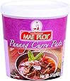 Mae Ploy Panang Curry Paste, Authentic Thai Panang Curry Paste for Thai Curries & Other Dishes, Aromatic Blend of Herbs, Spices & Shrimp Paste, No MSG (14 oz Tub)