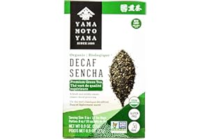 BESTCROF Yamamotoyama Organic Decaf Sencha Green Tea Bag, 18 ct (1 Pack), Decaffeinated
