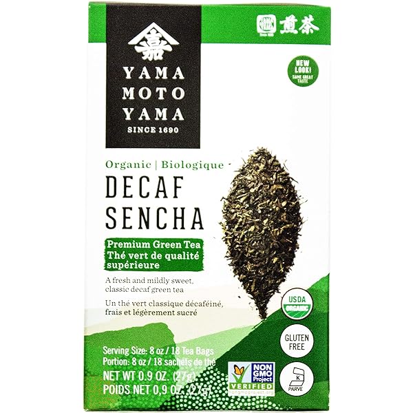 Amazon.com : Yamamotoyama Organic Decaf Genmaicha Premium Green