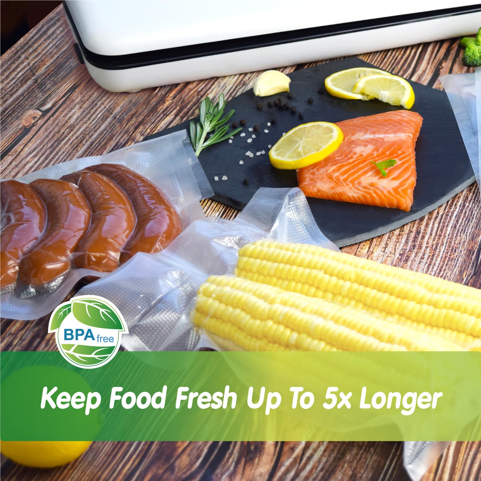 Bbaoo Vacuum Sealer Bags, 11