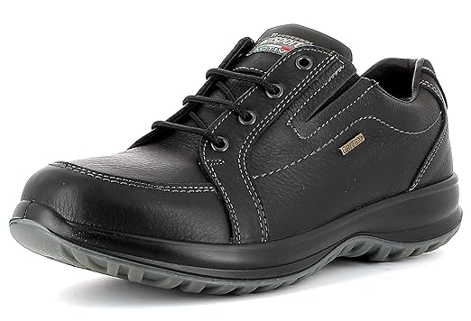 Grisport Sneaker Low,Männer,Herren_Halbschuh,robust, wasserdicht, atmungsaktiv, hochwertiges Rindsleder, perforierte anatomis