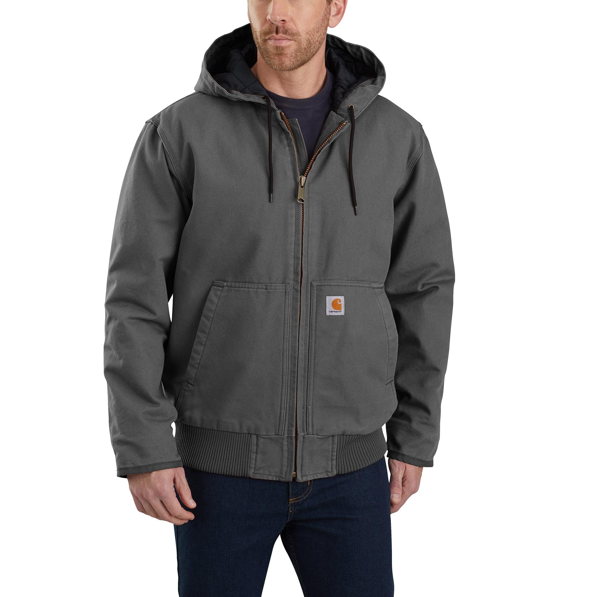 Photo 1 of Loose Fit Washed Duck Insulated Active Jacket (Regular and Big & Tall Size)
