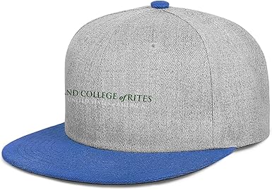 college adjustable hats