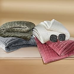 Bedsure Electric Blanket King Size - Dual Control