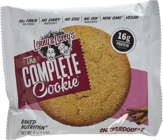 Lenny & Larry's Complete Cookie, Snickerdoodle,12Count Amazon.co.uk