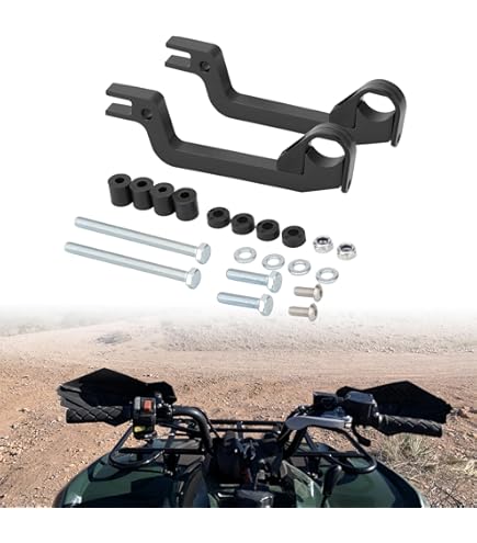 Amazon.com: PowerMadd 34410 Black/Black Sentinel Handguard