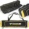Vexan Ice Fishing Rod Case - Water-Resistant Ice Fishing Tackle Bag, Ice Rod Case - 36" Portable Rod Carrier, Fishing Rod Travel Case, Fly Fishing Bag - Fits 8 Rods, Tip-Ups, & Lures