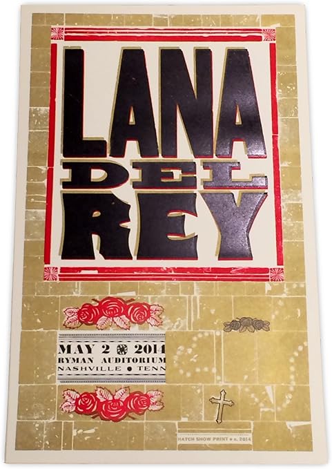 Lana Del Rey Freak Music Video Premiere Poster Father John