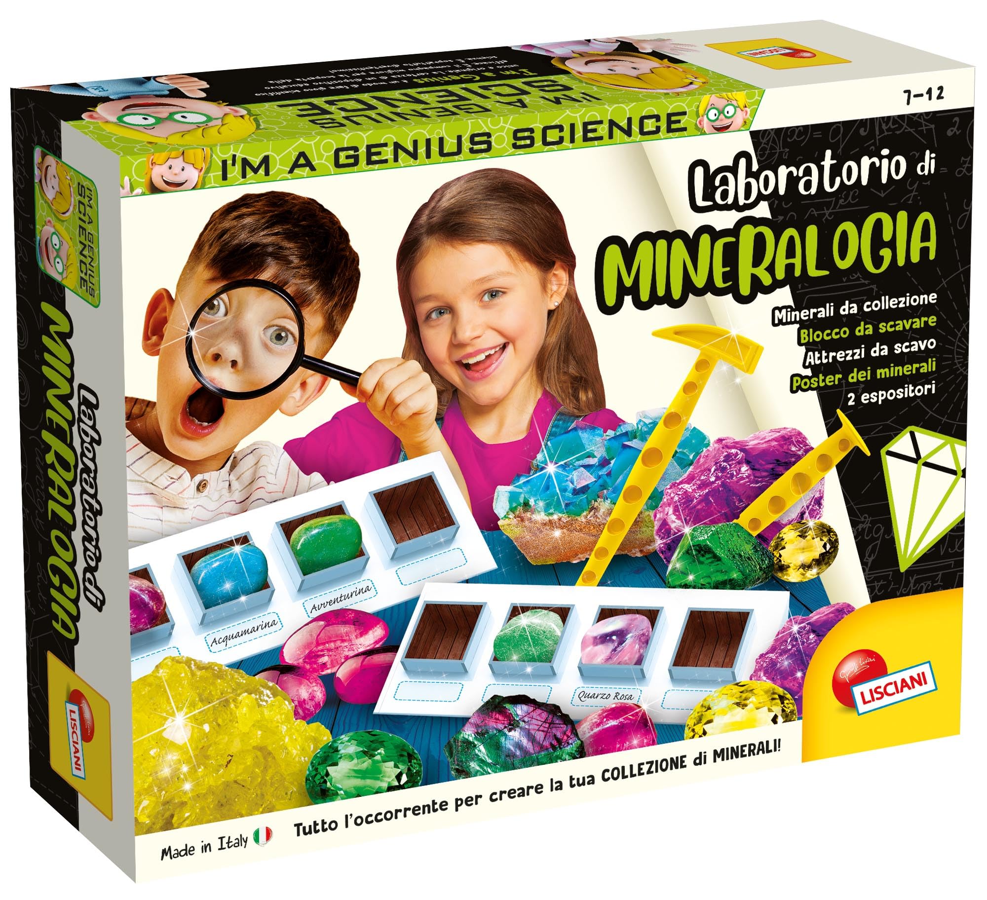 Liscianigiochi I'm A Genius Laboratory for Mineralogy