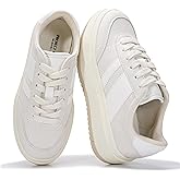 Project Cloud Fashion Platform Sneakers for Kids 2026 - Lightweight Memory Foam Insole Kids Shoes - Durable & Non-Slip Lace up Trendy Platform Kids Sneakers (Little Nita)