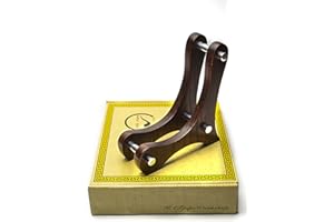 KAFpipeWorkshop Tobacco Pipe Stand for Long stem Churchwarden Smoking Pipes Handmade from ASH Tree Wood Pipe Rack Holder Showcase Display for one Pipe