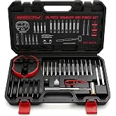 Premium Pin Punch Hammer Set: 25-Piece Punch Set and Hammer with Bench Block, Steel Roll Pin Punch Set, Pin Punches with Replaceable Face Hammer, Mechanical Repair Tool for Maintenance