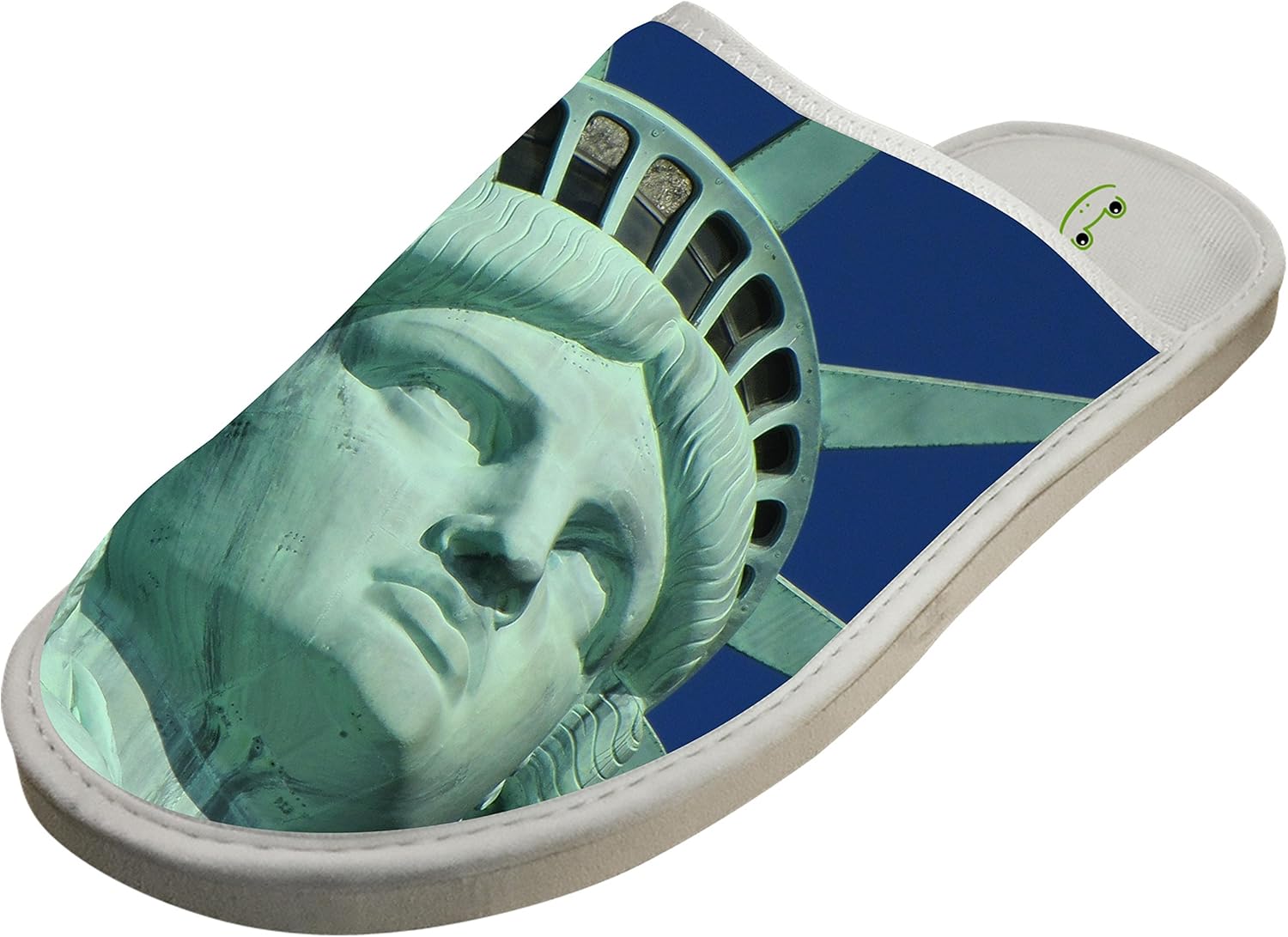 Statue of Liberty Custom House Slippers Indoor Sandals Flat