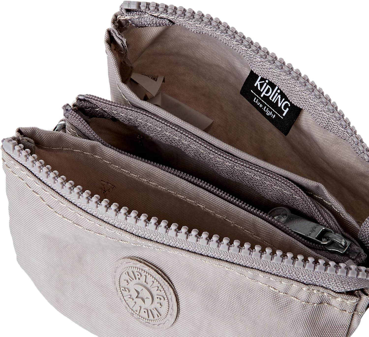 Kipling Creativity S Small Purse, Pouches, Cases, Grey Gris (Grey) - Image 5