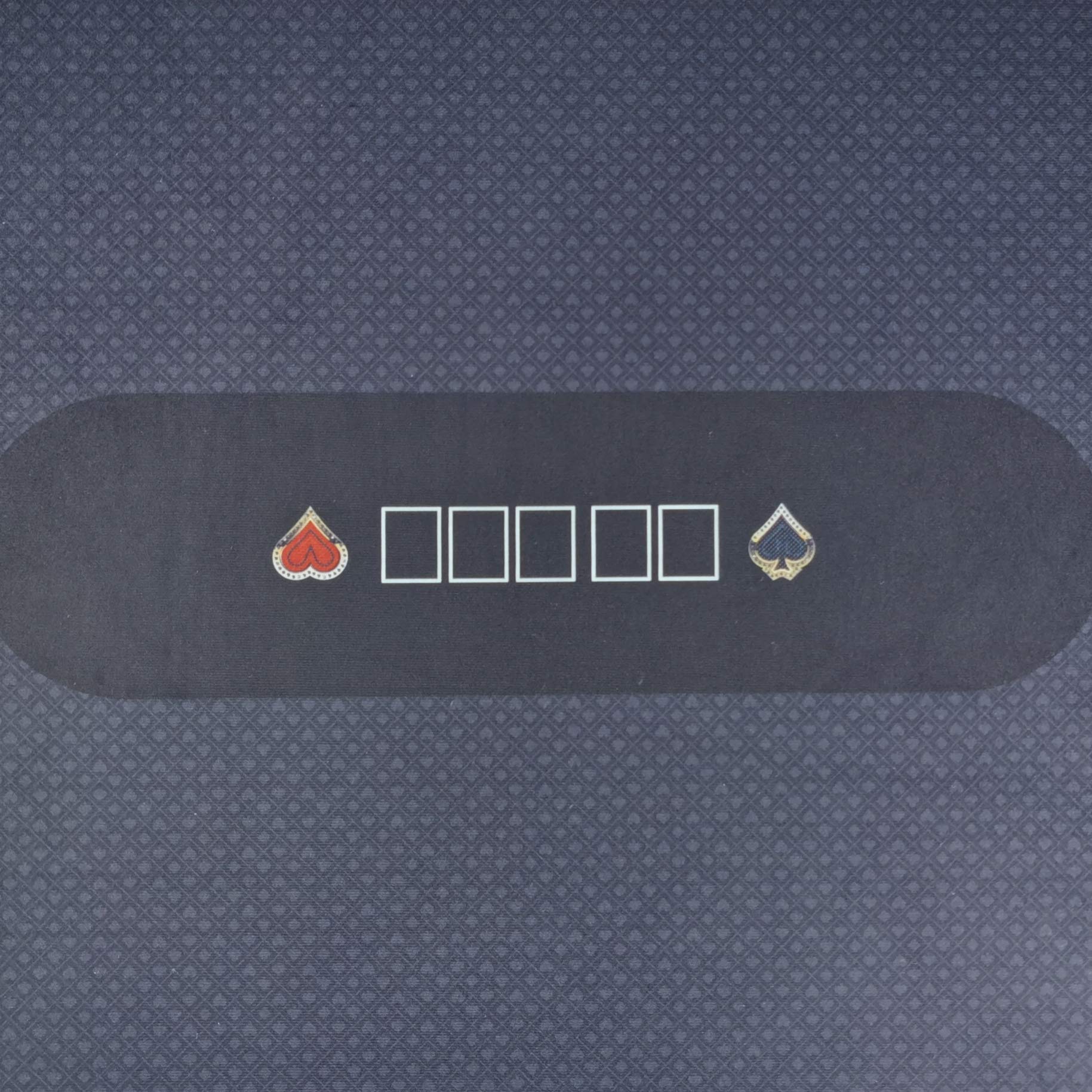 BALIKEN 108 X56 Inch Texas Holdem Felt Professional Grade Mat,Dustproof Professional Gambling Tablecloth,Washable and Ironable