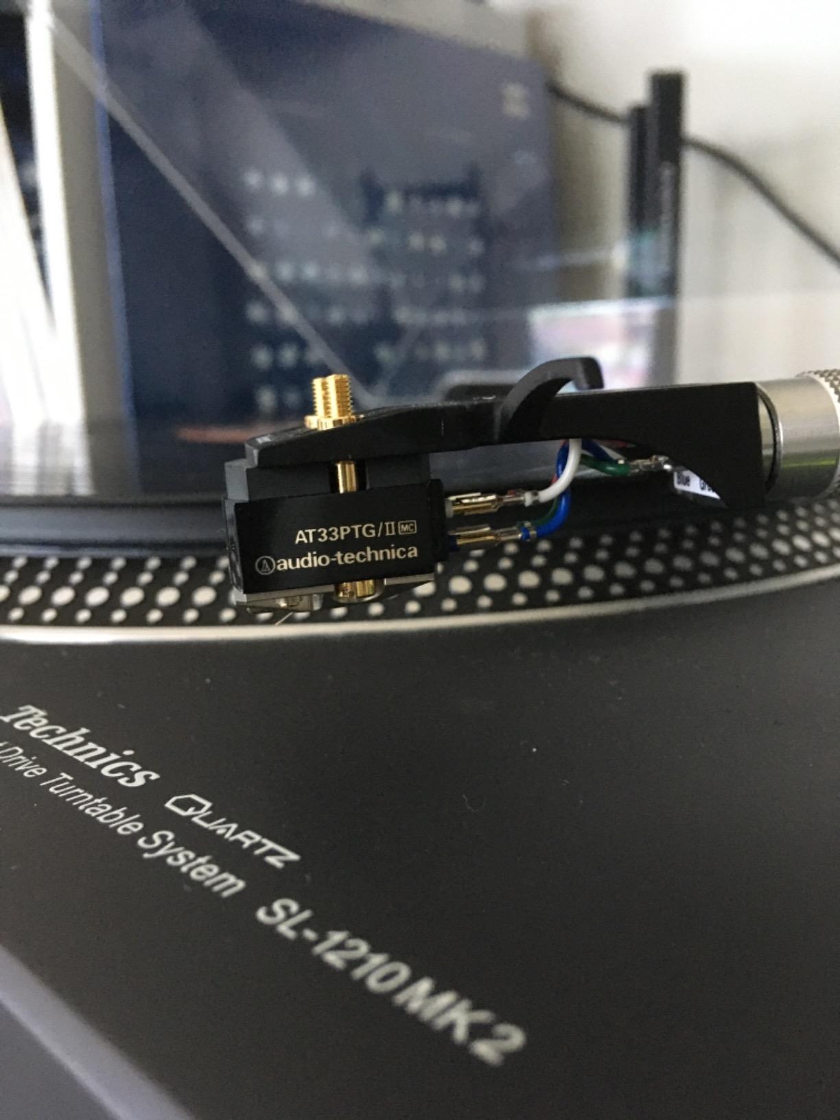 thumbnail image 2 of Audio-Technica AT33PTG/2 MC Stereo Cartridge – Made In Japan (NEW) 2 of 6