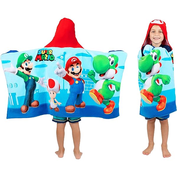 Amazon.com: Super Mario Swimsuit Boys UV50 Sun Safe Two