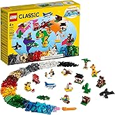 LEGO Classic Around The World 11015 Building Toy Set for Preschool Kids, Boys, and Girls Ages 4+ (950 Pieces)